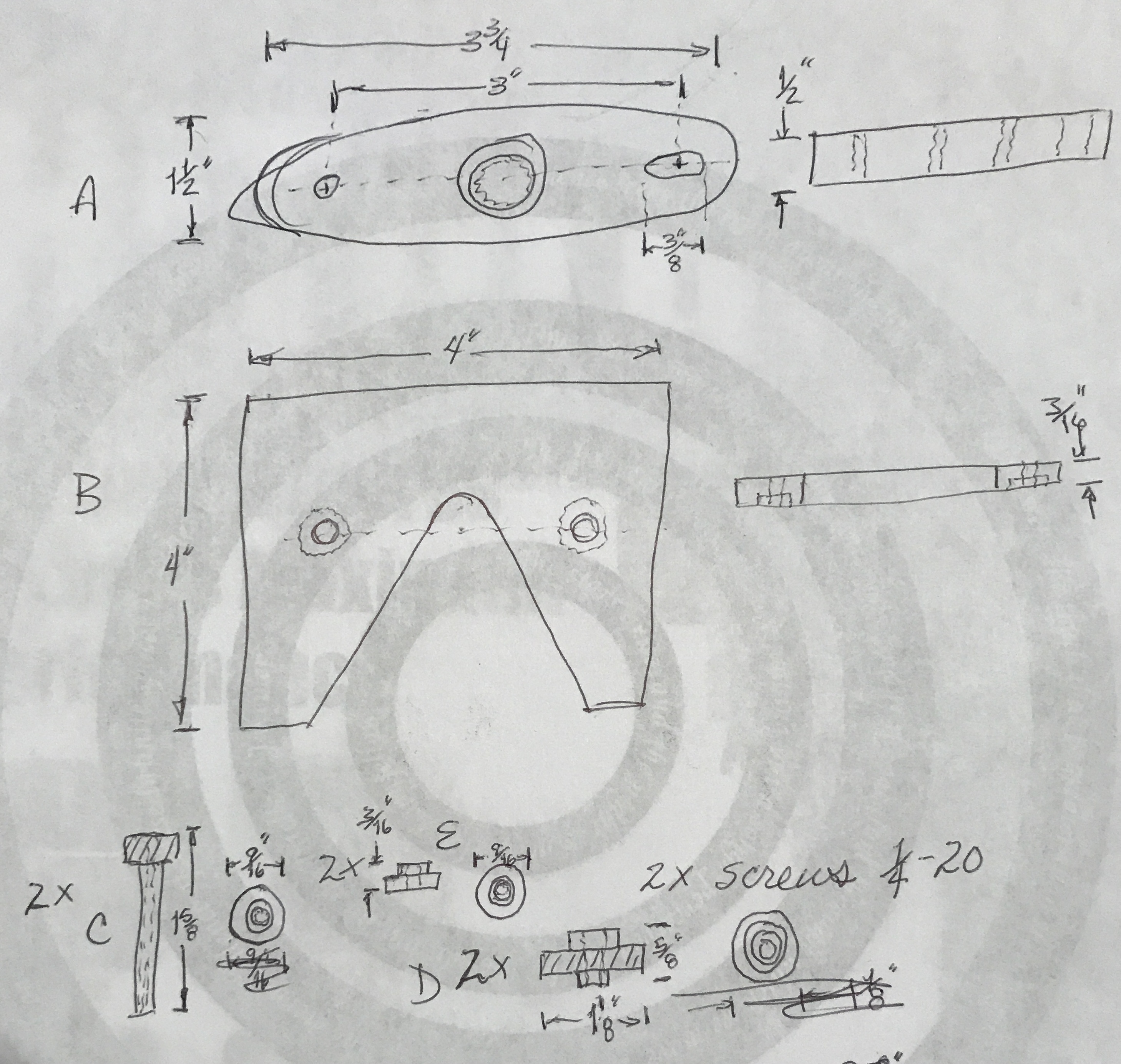 The plans for the Dremel router base,